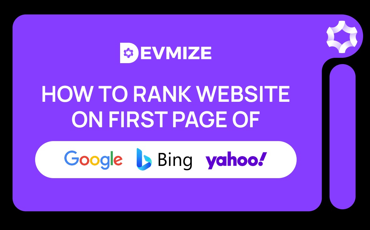 How to rank website on first page of Google, Bing, and Yahoo