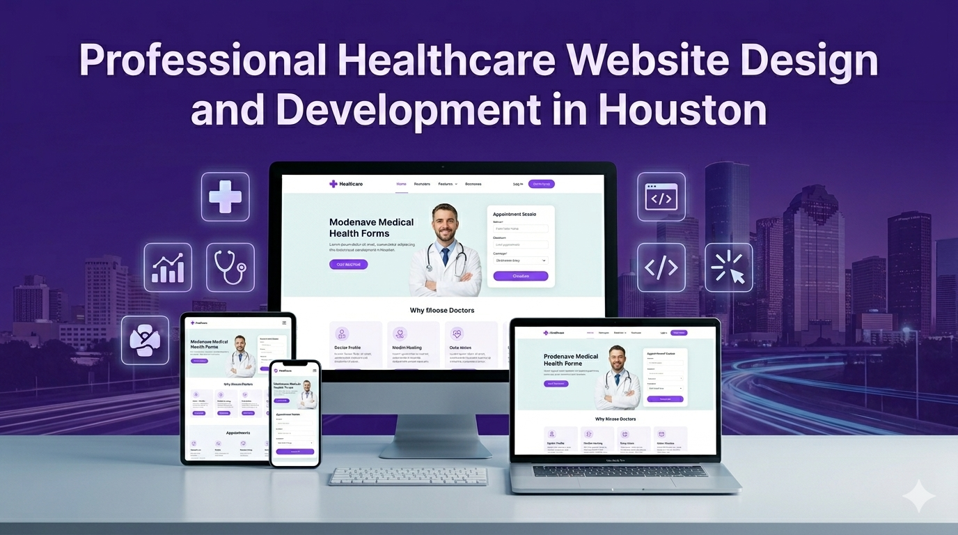 Professional Healthcare Website Design and Development in Houston